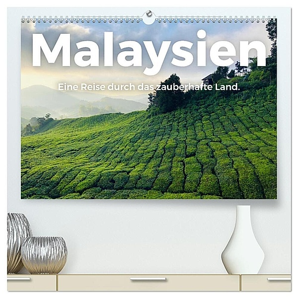 Malaysien - Eine Reise durch das zauberhafte Land. (hochwertiger Premium Wandkalender 2025 DIN A2 quer), Kunstdruck in Hochglanz, Calvendo, M. Scott