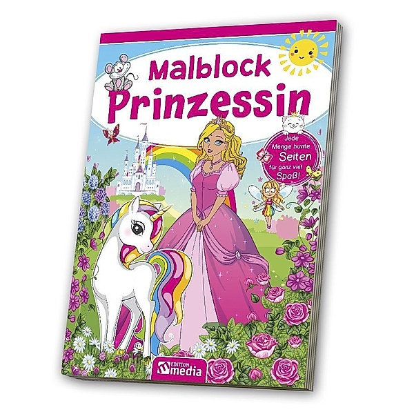 Malblock A5 - Prinzessin
