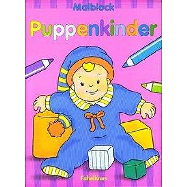 Malblock Puppenkinder