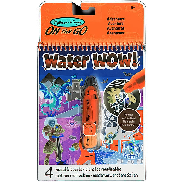 Melissa & Doug Malblock WATER WOW! - ABENTEUER mit Stift