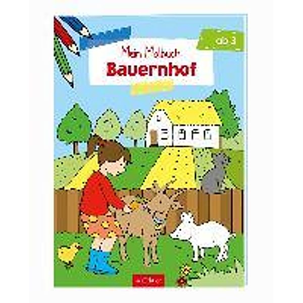 Malbuch ab 3 Jahren - Bauernhof VE 5