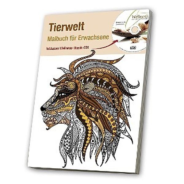 Malbuch für Erwachsene 1, Tierwelt