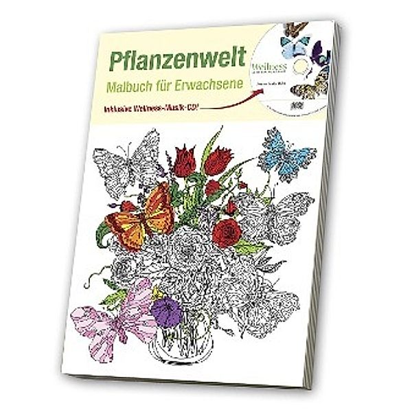 Malbuch für Erwachsene 2, Pflanzenwelt