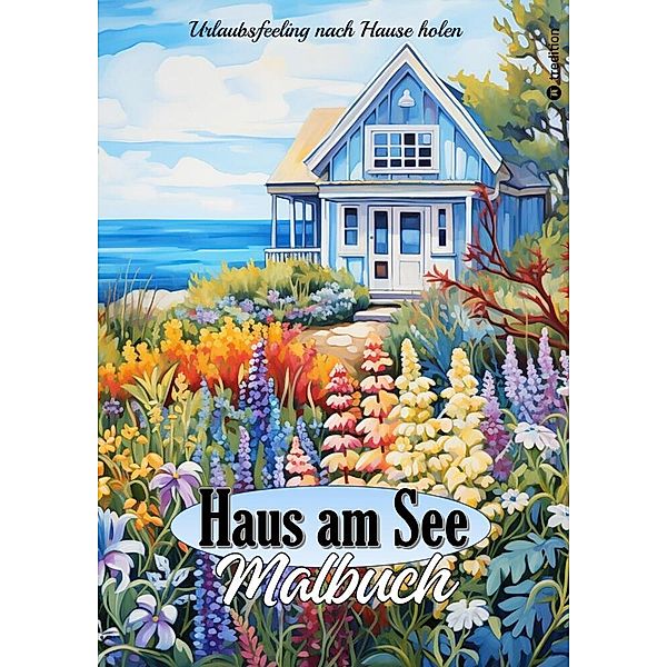 Malbuch für Erwachsene Haus am See  - Traumhafte Ferienhäuser & Cottages zum Ausmalen - Urlaubsfeeling Sommer - Geschenkidee für Frauen, Tarris Kidd