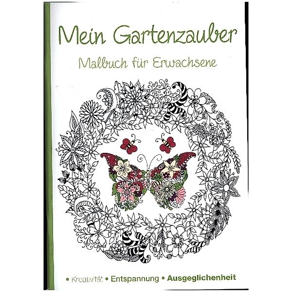 Malbuch für Erwachsene / Malbuch für Erwachsene - Mein Gartenzauber