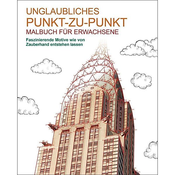 Malbuch für Erwachsene: Unglaubliches - Punkt zu Punkt, David Woodroffe