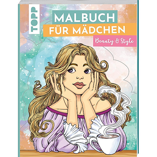 Malbuch für Mädchen Beauty & Style, Sara Otterstätter