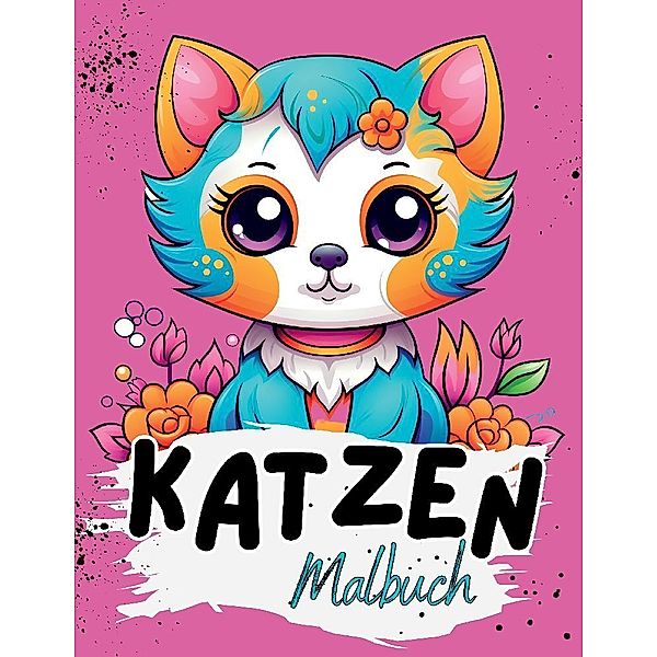 Malbuch Katze, Lucy´s Tier Malbücher