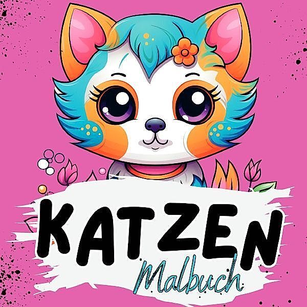 Malbuch Katze, Lucy´s Tier Malbücher