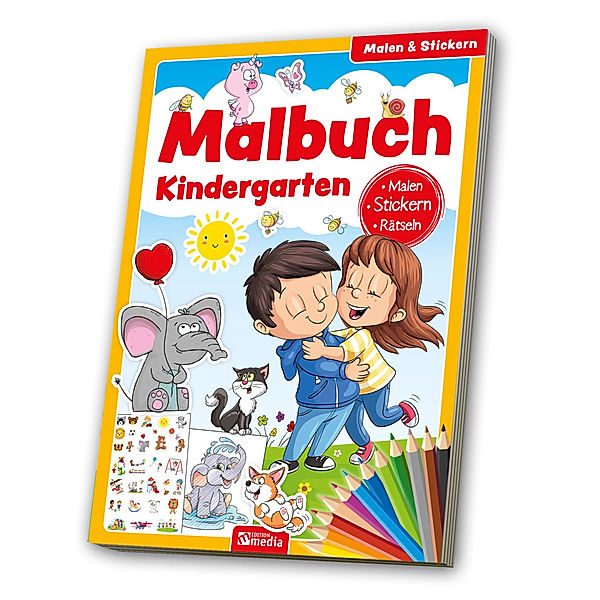 Malbuch Kindergarten
