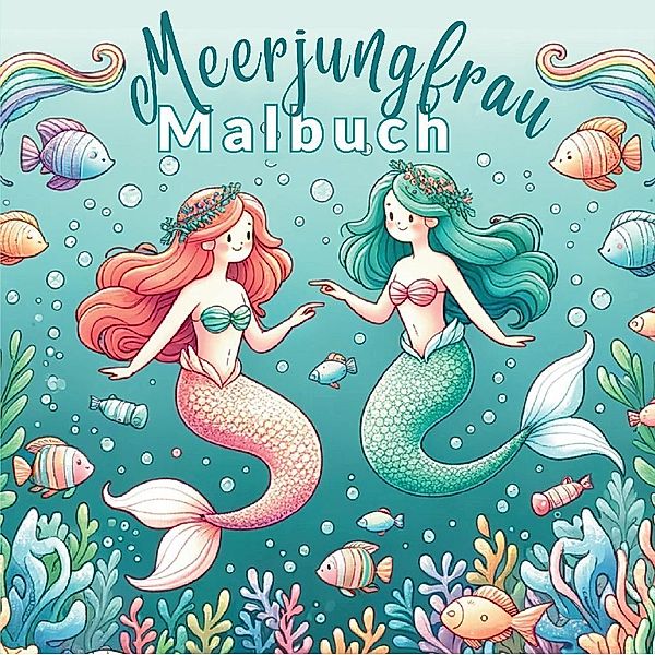 Malbuch Meerjungfrau - Mein fantastisches Ausmalbuch, S&L Inspirations Lounge