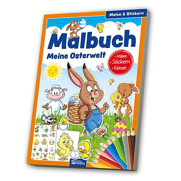 Malbuch Meine Osterwelt