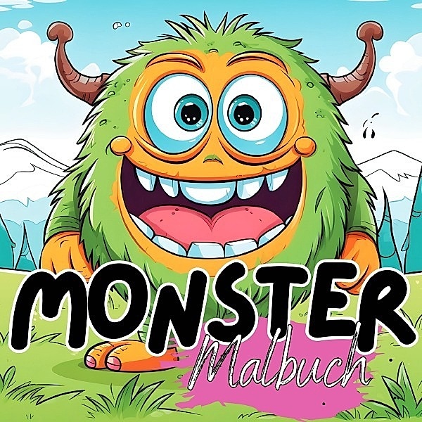 Malbuch Monster, Lucy´s Tier Malbücher