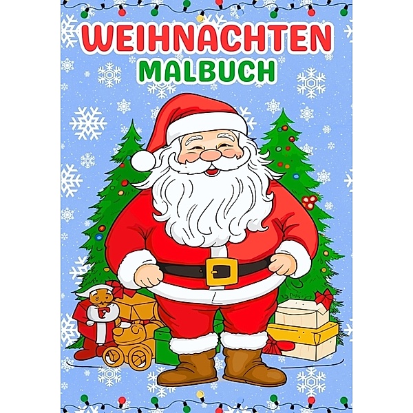 Malbuch Weihnachten, MalenMagie Verlag
