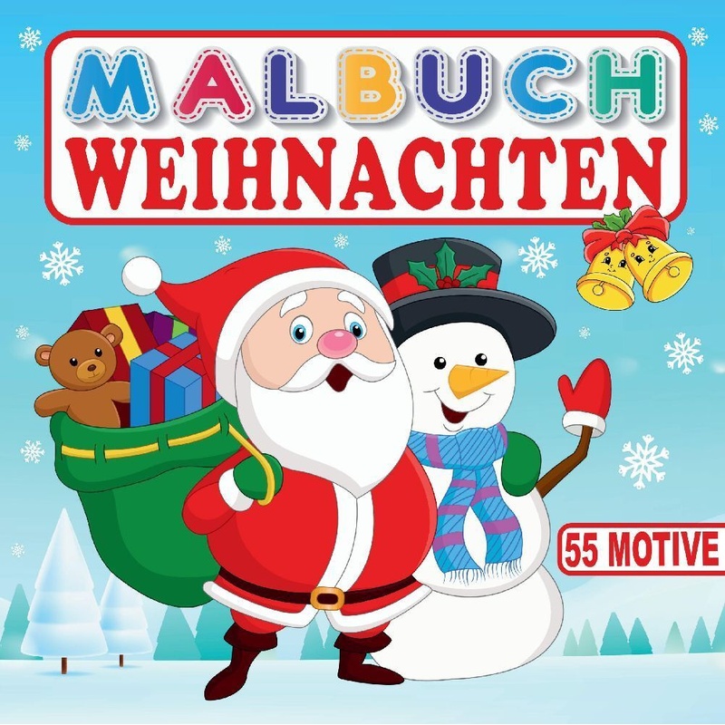 Image of Malbuch Weihnachten 55 Motive - S&L Inspirations Lounge, Kartoniert (TB)