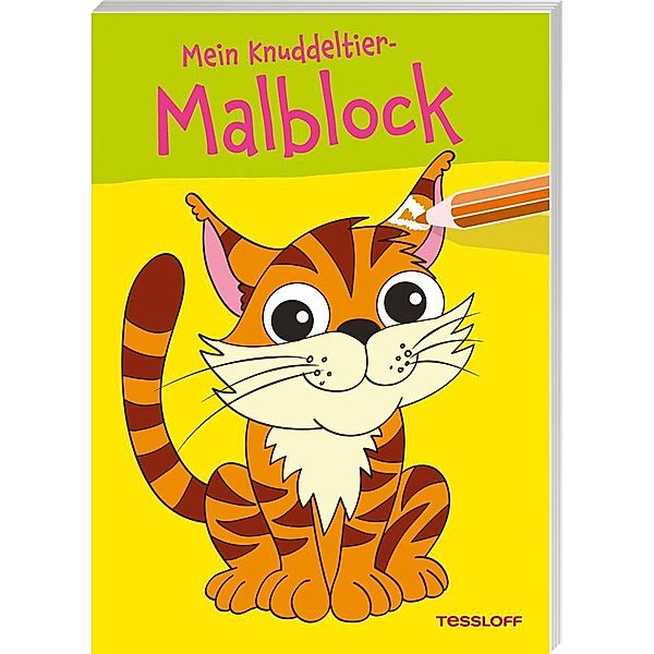 Malbücher und -blöcke / Mein Knuddeltier-Malblock (Tiger), Silke Neubert