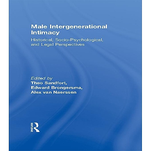 Male Intergenerational Intimacy, Alex van Naerssen, Theo Sandfort