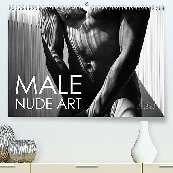 Male Nude Art (Premium, hochwertiger DIN A2 Wandkalender 2023, Kunstdruck in Hochglanz), Ulrich Allgaier, www.ullision.com