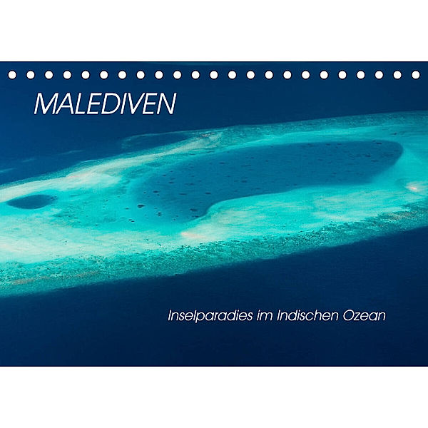 Malediven - Inselparadies im Indischen Ozean (Tischkalender 2023 DIN A5 quer), Sandra Simone Flach