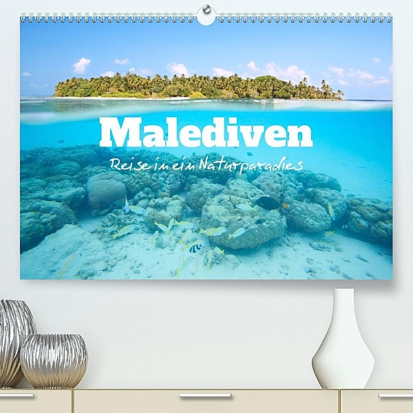 Malediven - Reise in ein Naturparadies (Premium, hochwertiger DIN A2 Wandkalender 2023, Kunstdruck in Hochglanz), Matteo Colombo