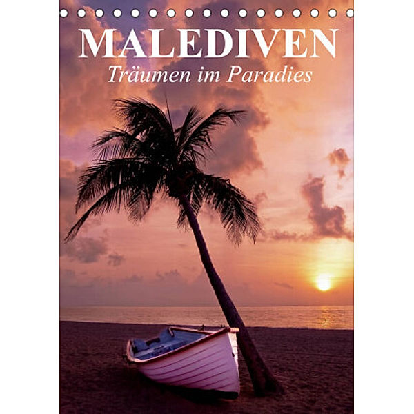 Malediven - Träumen im Paradies (Tischkalender 2022 DIN A5 hoch), Elisabeth Stanzer
