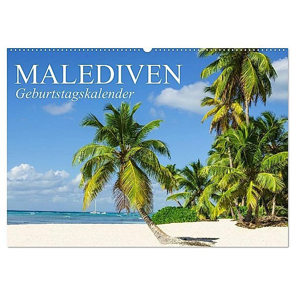 Malediven (Wandkalender 2024 DIN A2 quer), CALVENDO Monatskalender, Elisabeth Stanzer