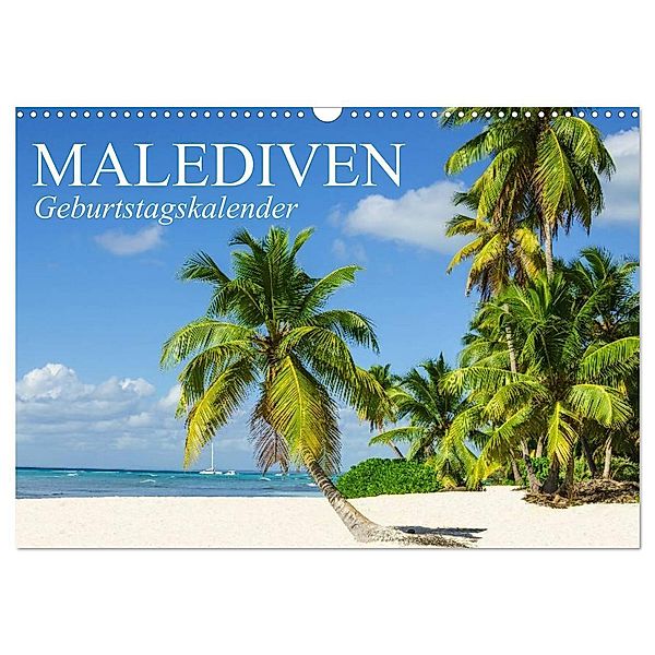 Malediven (Wandkalender 2025 DIN A3 quer), CALVENDO Monatskalender, Calvendo, Elisabeth Stanzer