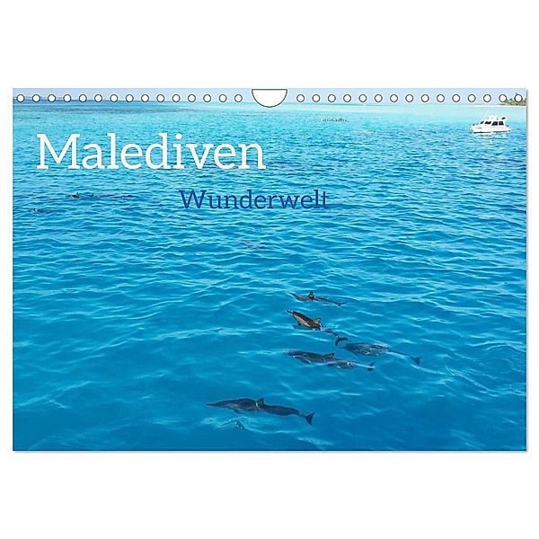 MALEDIVEN Wunderwelt (Wandkalender 2025 DIN A4 quer), CALVENDO Monatskalender, Calvendo, photografie-iam.ch