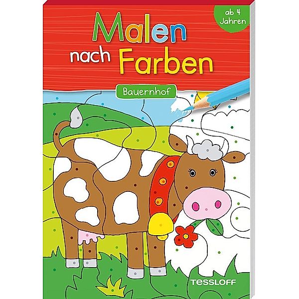 Malen nach Farben Bauernhof