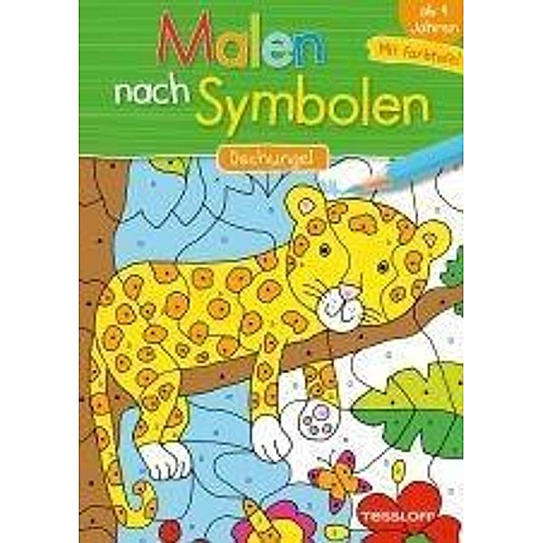 Malen nach Symbolen Dschungel