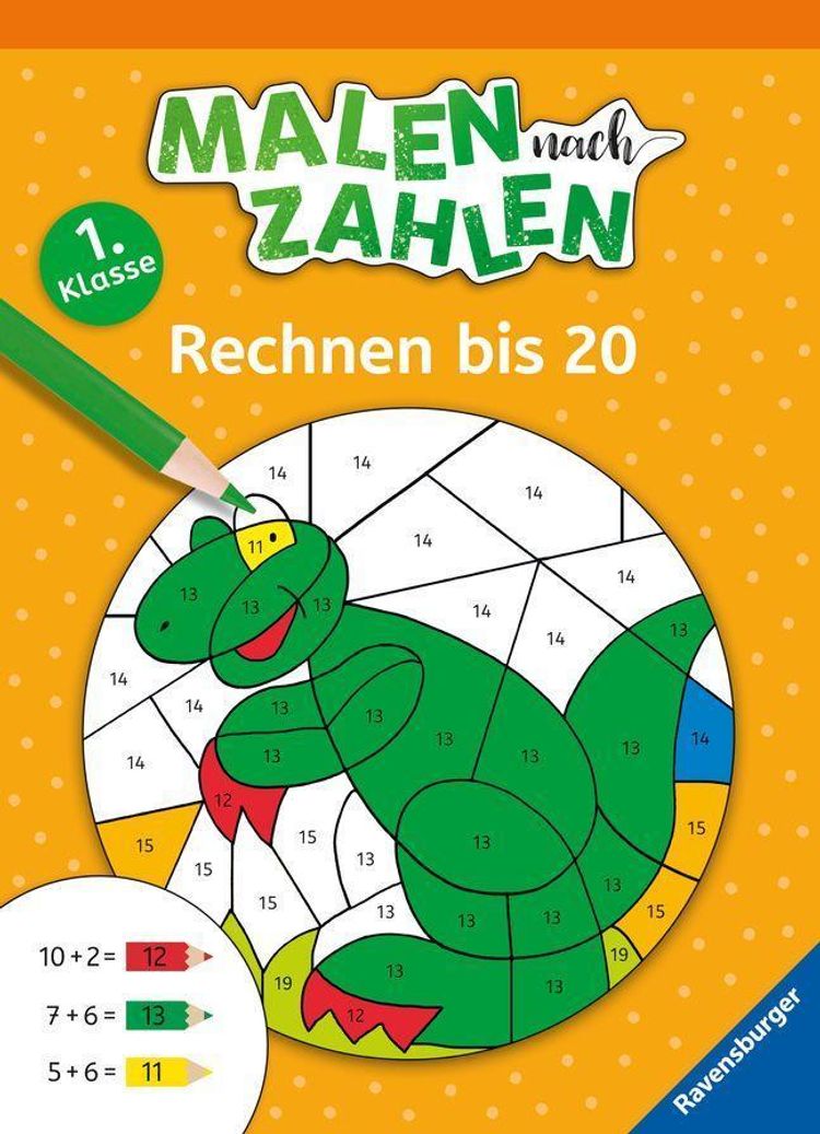 Malen nach Zahlen, 1. Kl.: Rechnen bis 20 Buch - Weltbild.ch