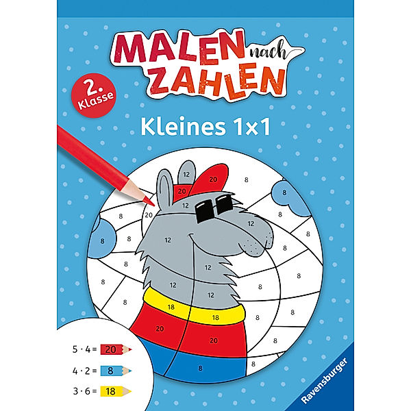 Malen nach Zahlen, 2. Kl.: Kleines 1 x 1