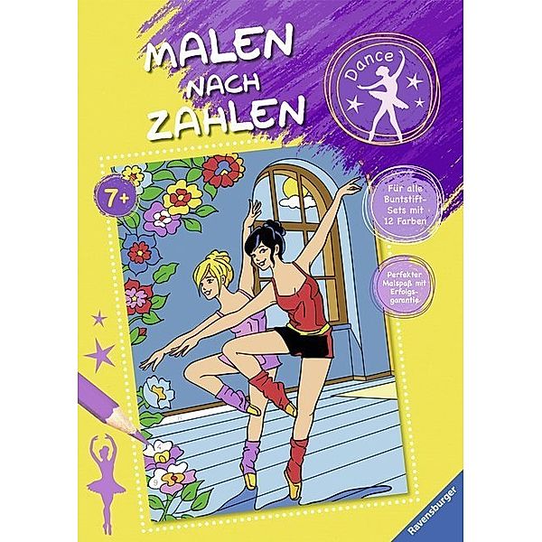 Malen nach Zahlen ab 7: Dance