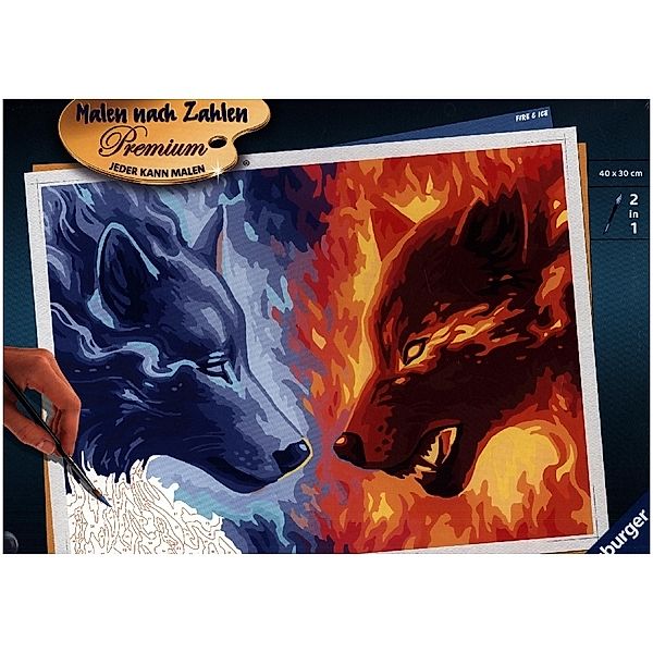 Ravensburger Verlag Malen nach Zahlen - Fire & Ice