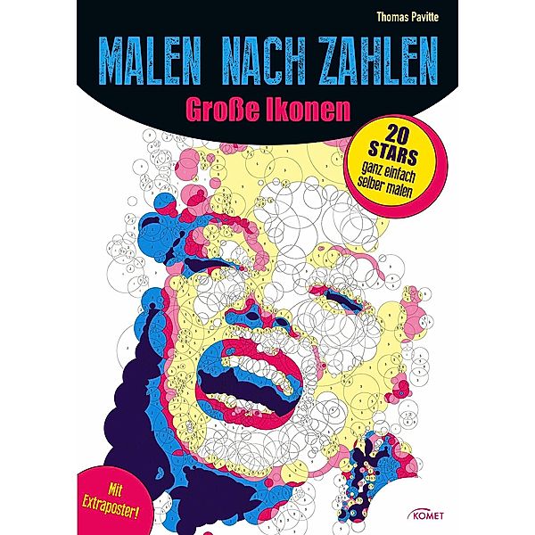 Malen nach Zahlen - Große Ikonen, Thomas Pavitte