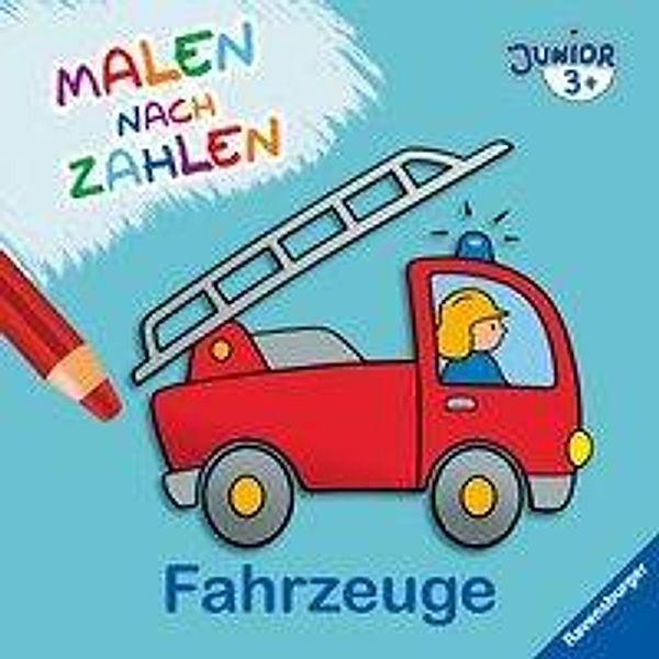 Malen nach Zahlen junior: Fahrzeuge