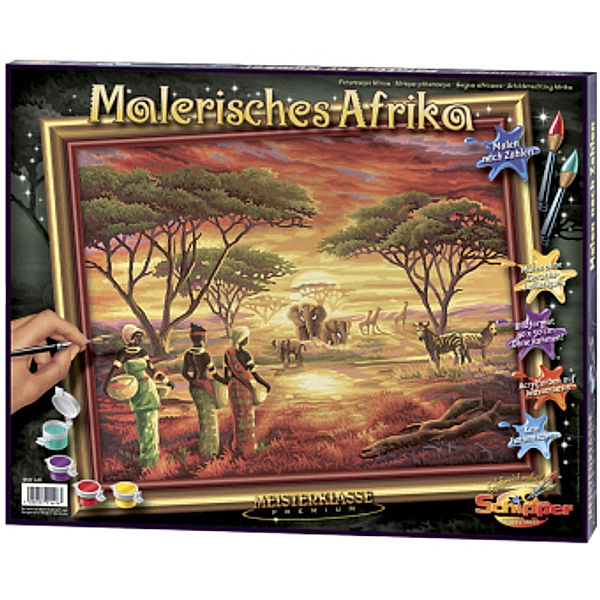 MALEN NACH ZAHLEN - Malerisches Afrika