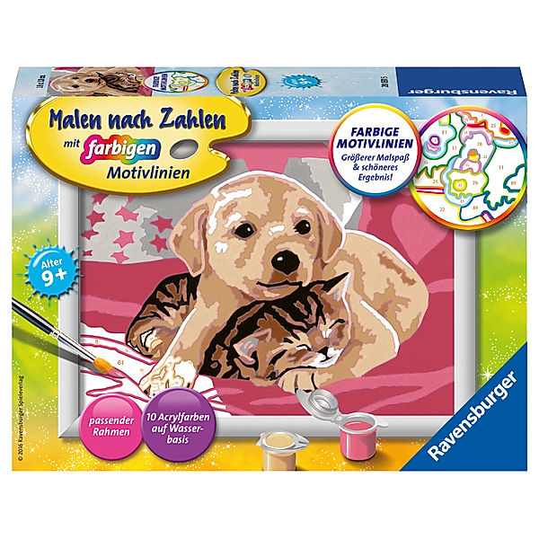 Ravensburger Verlag Malen nach Zahlen: Serie E - Beste Freunde