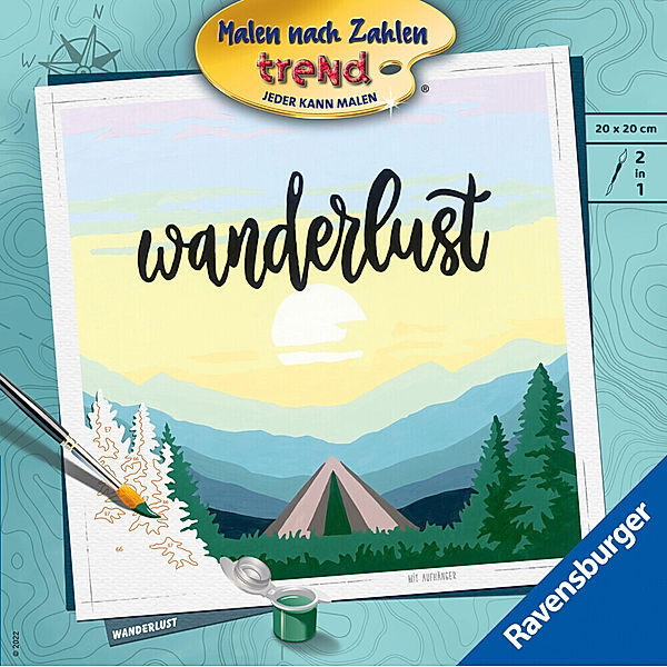 Ravensburger Verlag Malen nach Zahlen - Wanderlust