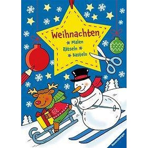 Malen - Rätseln - Basteln: Weihnachten