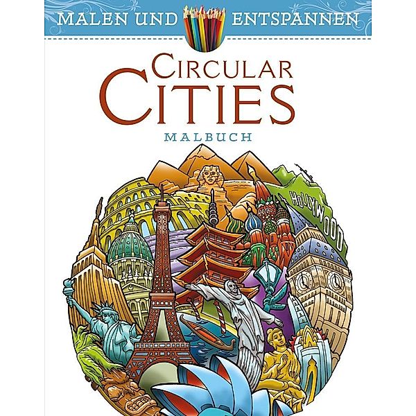 Malen und entspannen: Circular Cities, David Bodo