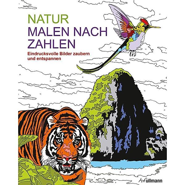 Malen und entspannen: Malen nach Zahlen - Natur, Duncan Smith