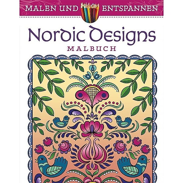 Malen und entspannen: Nordic Design, Jessica Mazurkiewicz