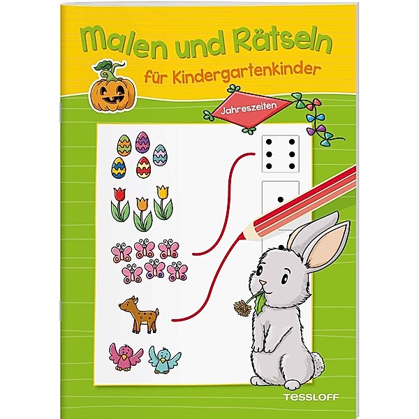 Malen und Rätseln für Kindergartenkinder / Malen und Rätseln für Kindergartenkinder. Jahreszeiten