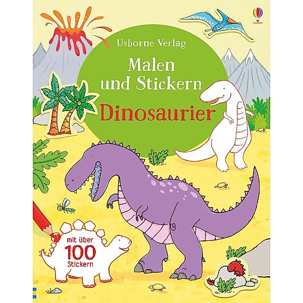 Malen und Stickern: Dinosaurier, Sam Taplin