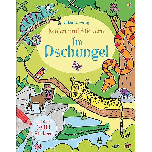 Malen und Stickern: Im Dschungel, Alice Primmer