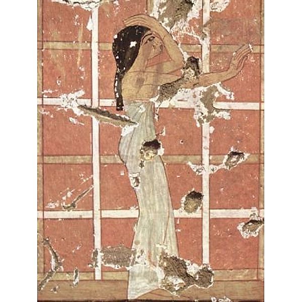 Maler der Grabkammer der Bildhauer Nebamun und Ipuki - Klagende Frau am Totenschrein - 100 Teile (Puzzle)