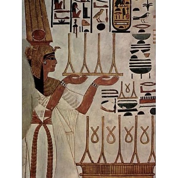 Maler der Grabkammer der Nefertari - Gattin des Ramses II., Die Königin Nefertari beim Opfer - 2.000 Teile (Puzzle)