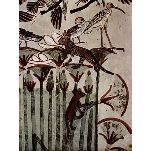 Maler der Grabkammer des Menna - Ackerschreiber des Königs, Jagd und Fischfang, Katze und Ichneumon - 2.000 Teile (Puzzl