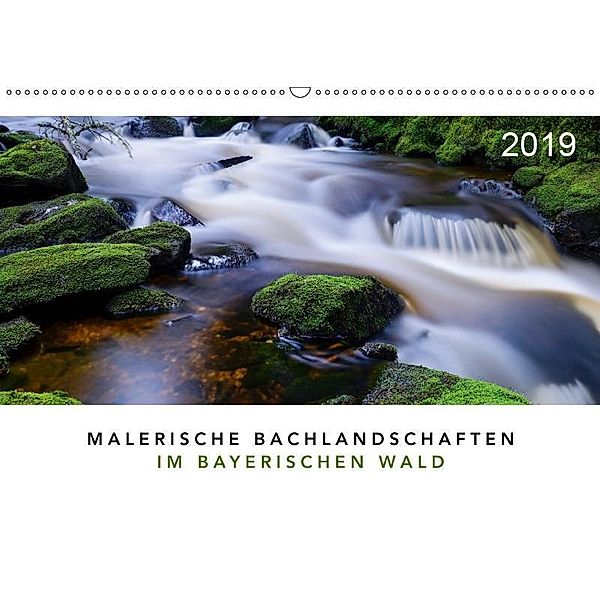 Malerische Bachlandschaften im Bayerischen Wald (Wandkalender 2019 DIN A2 quer), Norbert Maier